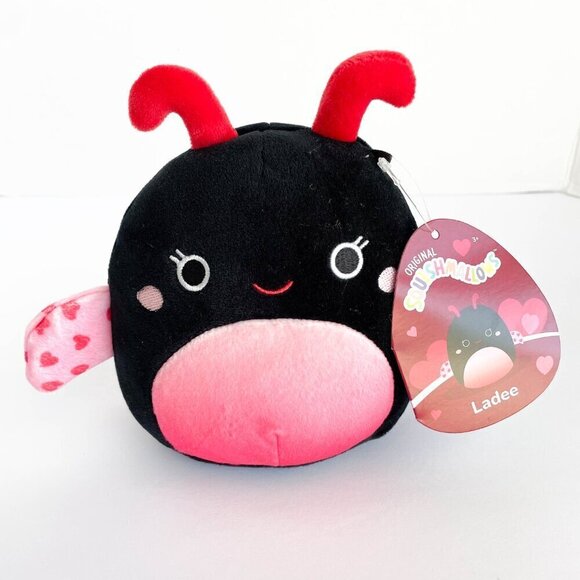 NEW Squishmallows Ladee The Ladybug Valentine's Day Stuffed Animal Plush Toy - Picture 2 of 9